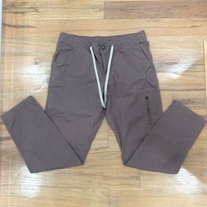 Women's Vuori Rip Stop The Rise The Shine Cargo Pants Organic Cotton Mauve M